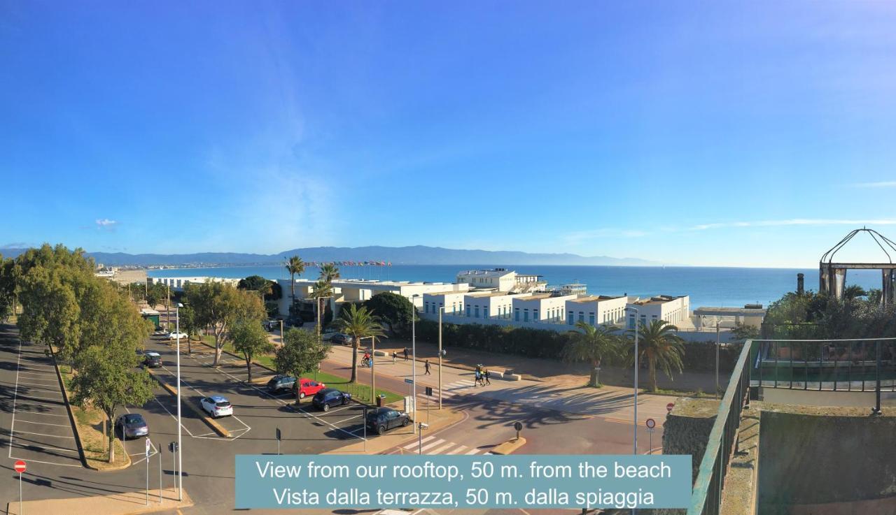 Bonu Bentu - Poetto Beach Cagliari Exterior foto